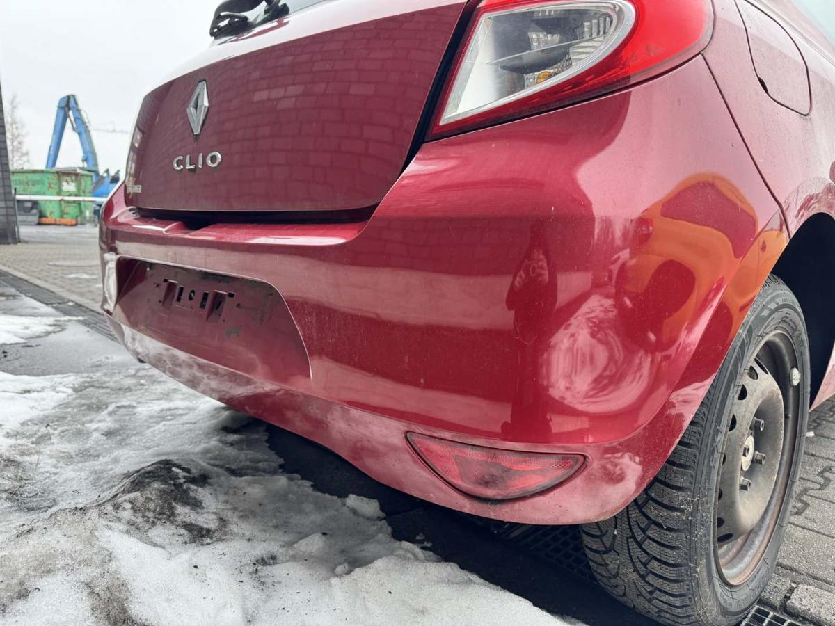 Renault Clio 3 original Sto&szlig;stange Stossf&auml;nger hinten Facelift Bj.2009